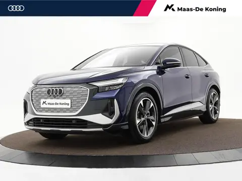 Audi Q4 Sportback e-tron 40 S Competition 77 kWh/204pk · SOH 95,1% · Camera · Apple/Android Car Play