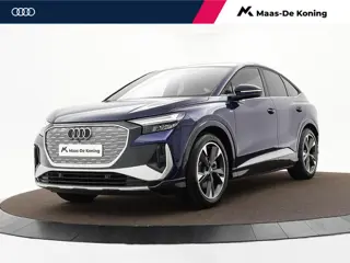 Audi Q4 Sportback e-tron 40 S Competition 77 kWh/204pk · SOH 95,1% · Camera · Apple/Android Car Play