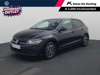 Volkswagen Polo Life Edition 1.0 TSI 95 pk 5 versn. Hand · Achteruitrijcamera · regensensor · Voorra