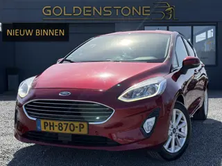 Ford Fiesta 1.0 EcoBoost Titanium Dealer Onderhouden,6 Bak,Navi,Camera,Clima,Cruise,Lm velgen,Apple 
