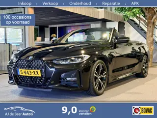 BMW 4 Serie Cabrio 420i High Executive H/K | Camera |Stoel/stuur/nek verwarming | Carplay | Navigati