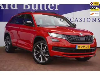 Skoda Kodiaq 1.5 TSI Sportline Business+Camera+Pano-dak+voorstoel&achterbank-verw+20"lmv+Elek-Klep&t