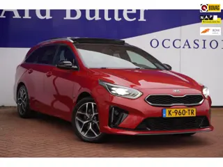 Kia Ceed Sportswagon 1.0 T-GDi GT-Line+Led+Pano-dak+Leder+Stoel&stuur+Trek-haak = SUPER !!