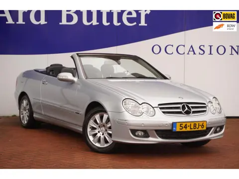 Mercedes-Benz CLK-klasse Cabrio 200 K. Elegance / LAGE KMSTAND / PDC / Volleder / Stoelverkoel-verwa