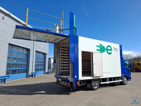 MAN E-TGL 8.180 / 100% ELECTRIC / ONLY:1777 KM / 150KW / NL MOVING TRUCK / LOADING PLATFORM / STAMPS