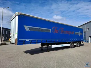 Krone / SLIDING ROOF / LIFT AXLE / STEERING AXLE / REMOTED PLATFORM 2500 KG / CURTAIN SAILS / BPW 10