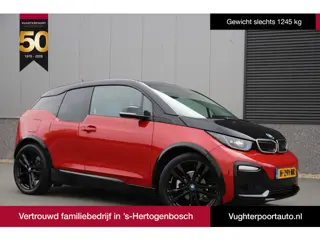 BMW i3 S 184pk Executive 120Ah 42 kWh*Melbourne Red*Adaptive/W-pomp/Camera/3-fase/20"