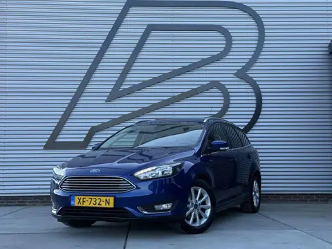 Ford Focus Wagon 1.0 Titanium 1e Eigenaar|Navi|Trekhaak|Clima|Cruise|Carplay|PDC|APK tot 03-2027
