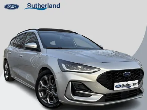 Ford Focus Wagon 1.0 EcoBoost Hybrid ST Line X 155pk | Trekhaak afneembaar | Panoramadak | Bang&Oluf