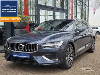 Volvo V60 2.0 T6 Plug-in hybrid AWD Long Range Core Bright | Leer | Wegkl. Trekhaak | Apple Carplay 