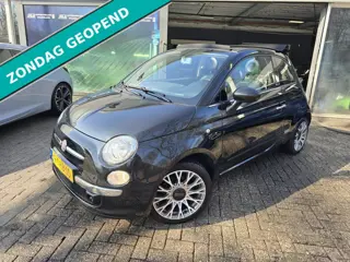Fiat 500 C 0.9 TwinAir Lounge | 12MND GARANTIE | AIRCO | ELEC RAMEN | LMV | LEER |