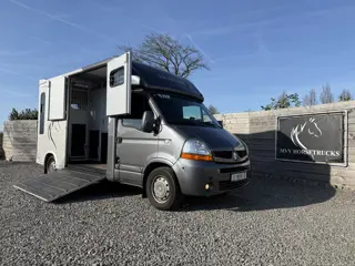 Renault Master | HORSETRUCK | MTM | STALLION 3XL | 2008 | HENGST | AUTOMAAT | 150PK | 3-SEAT | L3 | 