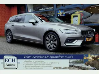 Volvo V60 2.0 B3 177 pk Inscription, Leer, Navi, Apple CarPlay, Stuurwielverw.