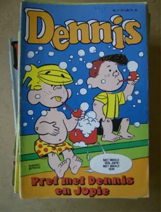 Dennis comics 1 adv. 712