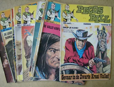 Pecos bill classics comics adv. 747