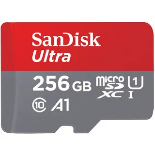 SanDisk Ultra MicroSDXC 256GB + SD Adapter