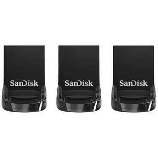 SanDisk Ultra Fit USB 3.1 Flash Drive 3-pack