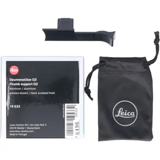 Tweedehands Leica Q3 Thumb Support - Zwart CM6496