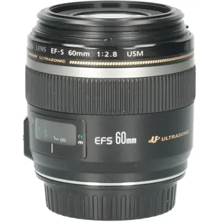 Tweedehands Canon EF-S 60mm f/2.8 Macro USM CM6511