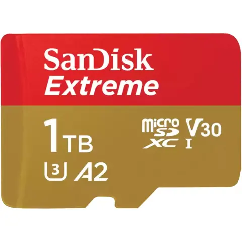 SanDisk Extreme MicroSDXC 1TB + SD Adapter