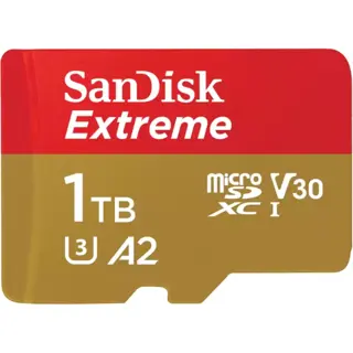 SanDisk Extreme MicroSDXC 1TB + SD Adapter