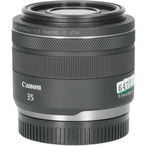Tweedehands Canon RF 35mm f/1.8 IS Macro STM CM6479