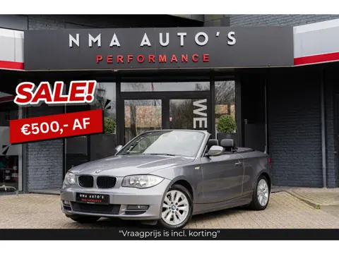 BMW 1-serie Cabrio 118i High Executive NETTE AUTO / ONDERHOUDEN / AUTOMAAT /