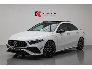 Mercedes-Benz A-klasse AMG 35 4MATIC |Bomvoll!|Pano|Kuipstoelen|360Camera|HUD|Memory|ACC|Dodehoek|