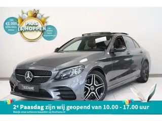 Mercedes-Benz C-klasse 180 Business Solution AMG | Panoramadak | Lederen bekleding | AppleCarplay | 