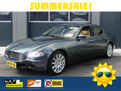 Maserati Quattroporte 4.2 V8 401PK Duo Select YOUNGTIMER Navi Schuifdak Leder Bose Xenon Lage km sta