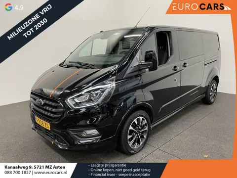 Ford Transit Custom 2.0 TDCI L2H1 Limited Sport Dubbele Cabine Airco Cruise Control Navi Trekhaak 2x