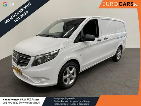Mercedes-Benz Vito 114 CDI Lang Automaat Airco 2x schuifdeur ACC Navigatie Stoelverwarming Leder