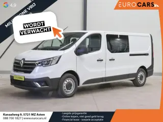 Renault Trafic 2.0 Blue dCi 150PK T30 L2H1 Advance Dubbele Cabine Airco Bluetooth Camera Cruise PDC 
