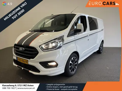 Ford Transit Custom 320 2.0 TDCI L2H1 170PK Sport Automaat Dubbele Cabine Airco Cruise Control Bluet