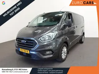 Ford Transit Custom 300 2.0 TDCI L2H1 Limited Dubbele Cabine Automaat Navi Airco 2x schuifdeuren  Tr