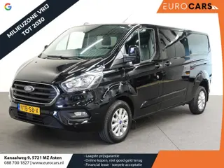 Ford Transit Custom 300 2.0 TDCI L2H1 Limited Dubbele cabine Navigatie Airco 2x Schuifdeuren Trekhaa