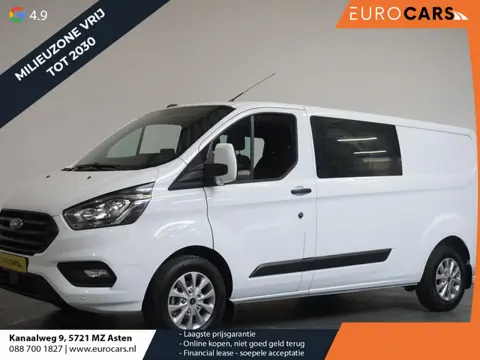 Ford Transit Custom 300 2.0 TDCI L2H1 Trend Dubbele Cabine Navi Apple Carplay / Android Auto Trekhaa