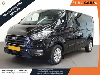 Ford Transit Custom 300 2.0 TDCI L2H1 Limited Dubbele Cabine Automaat Navi Airco 2 Schuifdeuren Trek