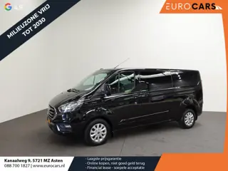 Ford Transit Custom 300 2.0 TDCI L2H1 Limited Dubbele cabine Automaat Navi| Airco 2 Schuifdeuren Tre