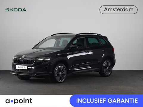Škoda Karoq 1.5 TSI Sportline Business 150pk | Dode hoek sensoren | Adaptive Cruise Control | Elektr
