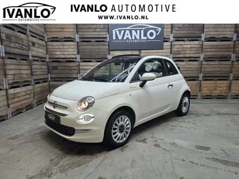 Fiat 500C 1.0 Hybrid Dolcevita Climate control leder Carplay DAB+ Achtersensoren 15''LM