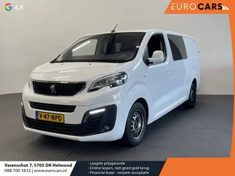 Peugeot Expert 2.0 BlueHDI 120 L3H1 Asphalt Dubbele Cabine Automaat Trekhaak Navigatie Apple Carplay