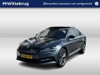 Škoda Superb 1.4 TSI iV Sportline Business / AUTOMAAT/ PANO/ ELEK.KLEP/ DCC/ MEMORYSEAT/ STOELVERWAR