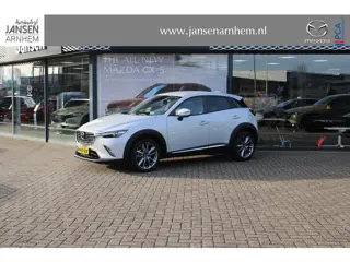 Mazda CX-3 2.0 SkyActiv-G 120 GT-Luxury , Automaat, Trekhaak, Bruin Leder, Cruise, PDC, Camera, LKA,