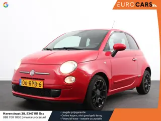 Fiat 500 0.9 TwinAir 80pk Plus  Airco  Lichtmetalen Velgen  Half leder  Spoiler  44147 km!