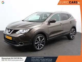 Nissan Qashqai 1.2 Tekna Airco Cruise control LED Parkeersensoren Camera Radio Lichtmetalen velgen V