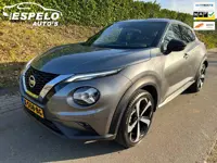 Nissan Juke 1.0 DIG-T Tekna AUTOMAAT met 54.039 Km NAP, Afn trekhaak, Led, Camera, Navi, Keyless, Pd