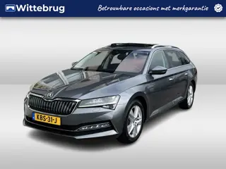 Škoda Superb Combi 1.4 TSI iV Style / AUTOMAAT/ PANO/ TREKHAAK/ STANDKACHEL/ MEMORY SEAT/ ELEK.KLEP/
