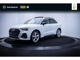 Audi Q3 35TFSI S-Tr. S-LINE Ext. PANO | KEYLESS | STOEL.VW | NAVI | CARPLAY | AFN.TREKHAAK | LANE.AS