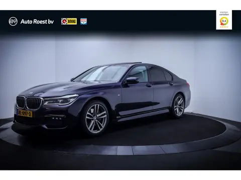 BMW 7 Serie 740iA M-SPORT High Executive SCHUIFDAK | MEMORY | HARMAN KARDON | LUXE LEDER | ALCANTARA